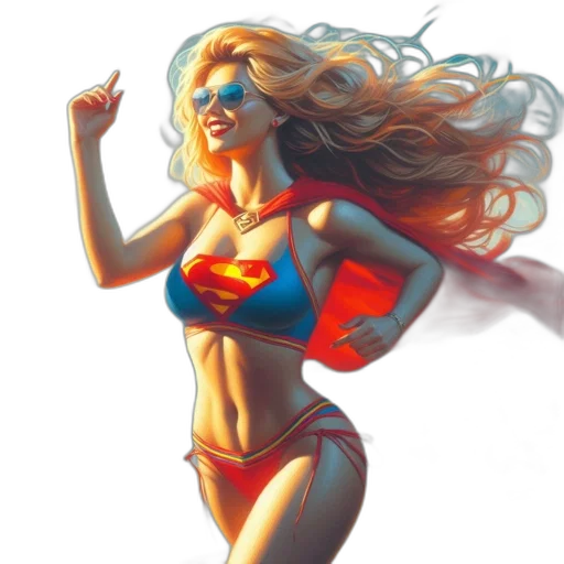 comic book art, concept art, fantasy art, photorealistic transparent PNG cut-out