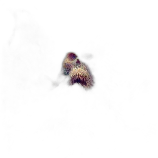 creature, hair, animal, face transparent PNG cut-out