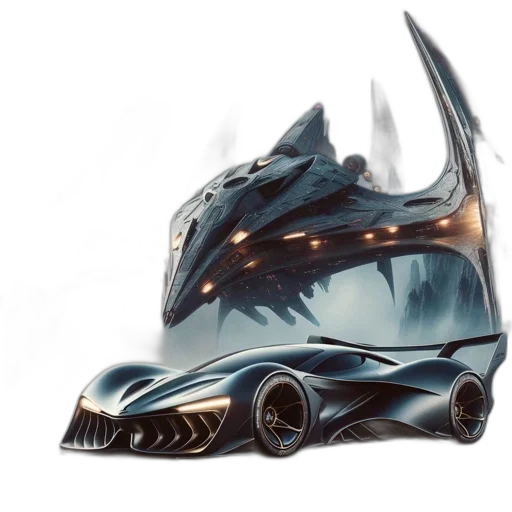 car, dragon, mask, concept art transparent PNG cut-out