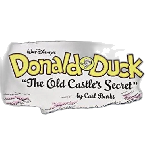 book, cover, featuring, donald transparent PNG cut-out