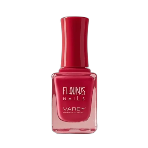 red, nail, polish, vares transparent PNG cut-out