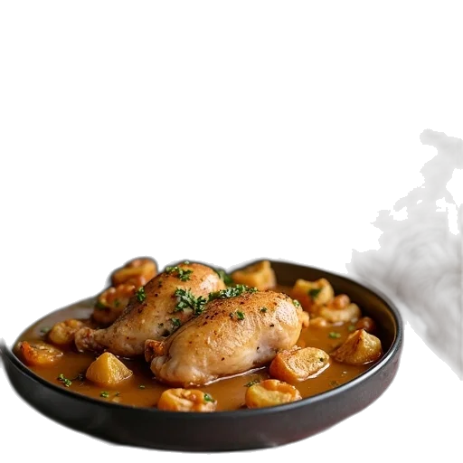 food, photorealistic, 3d render, fire transparent PNG cut-out