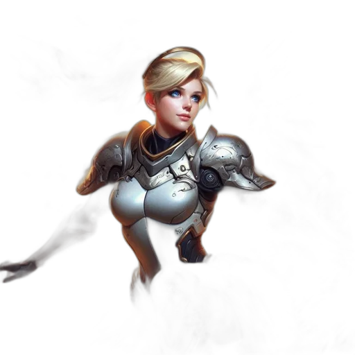 dragon, weapon, staff, robot transparent PNG cut-out