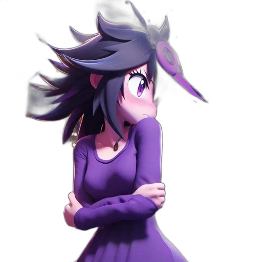 dress, hat, staff, crown transparent PNG cut-out