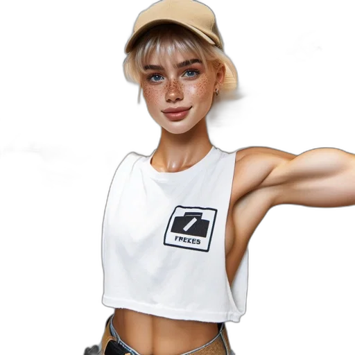 face, robot, hat, dress transparent PNG cut-out