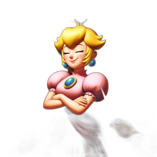 dress, crown, staff, weapon transparent PNG cut-out
