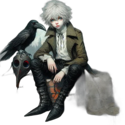 creature, animal, jacket, concept art transparent PNG cut-out