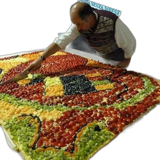 food, man, cutting, into transparent PNG cut-out
