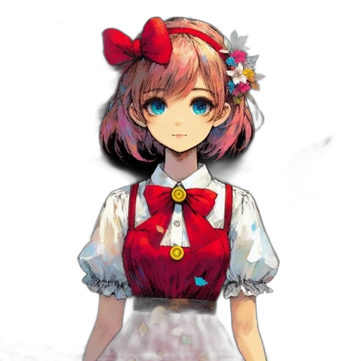 dress, staff, face, mask transparent PNG cut-out
