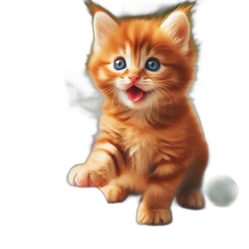 animal, staff, creature, photorealistic transparent PNG cut-out