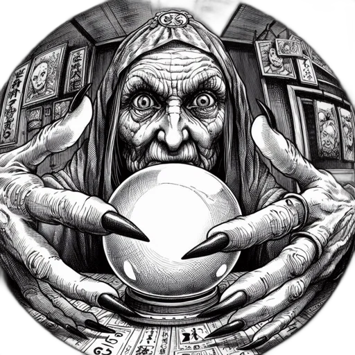 comic book art, fantasy art, concept art, elderly transparent PNG cut-out