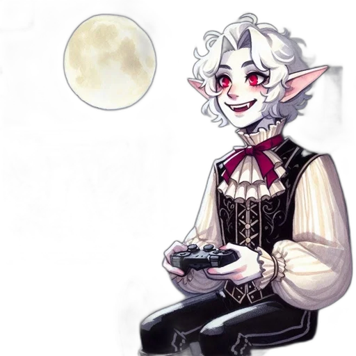 staff, mask, creature, fantasy art transparent PNG cut-out