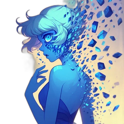 dress, mask, creature, hair transparent PNG cut-out