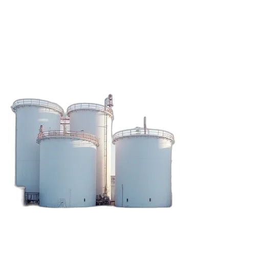 building, bottle, robot, 3d render transparent PNG cut-out