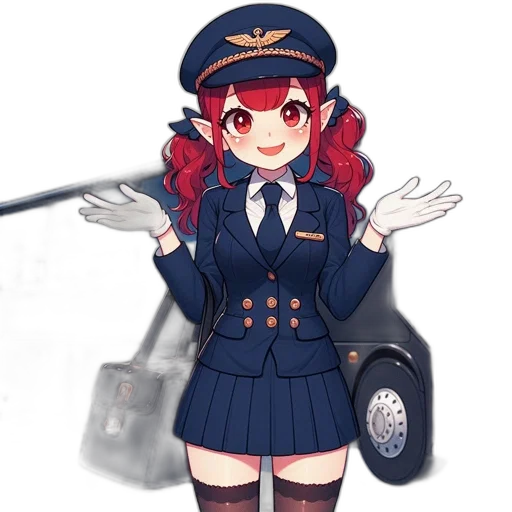 staff, weapon, hat, car transparent PNG cut-out