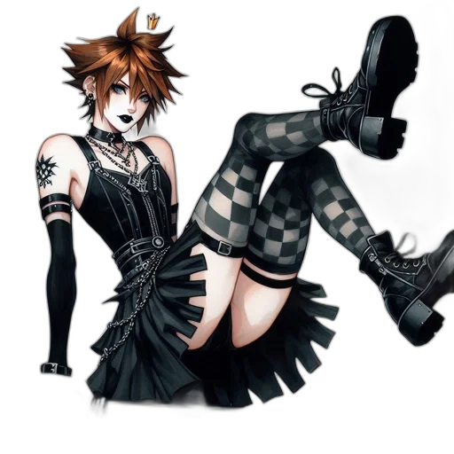 dress, concept art, anime, fantasy art transparent PNG cut-out