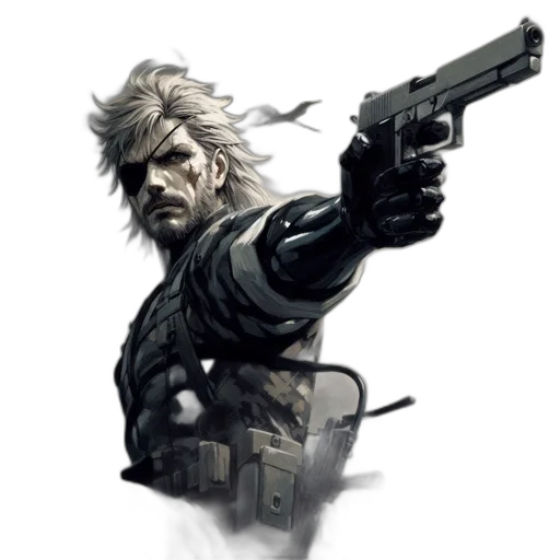 weapon, concept art, cyberpunk, comic book art transparent PNG cut-out