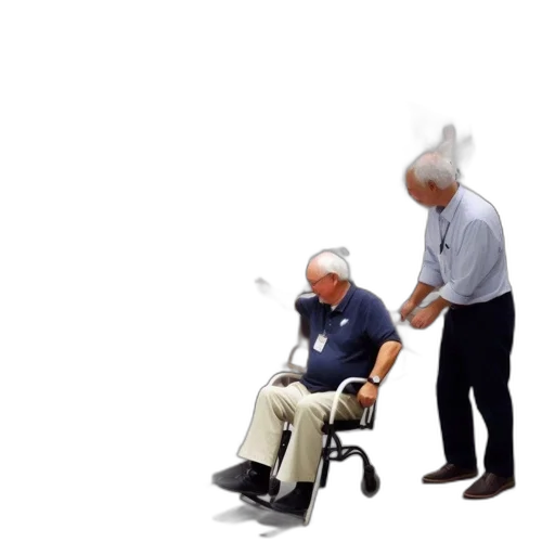 staff, furniture, umbrella, robot transparent PNG cut-out