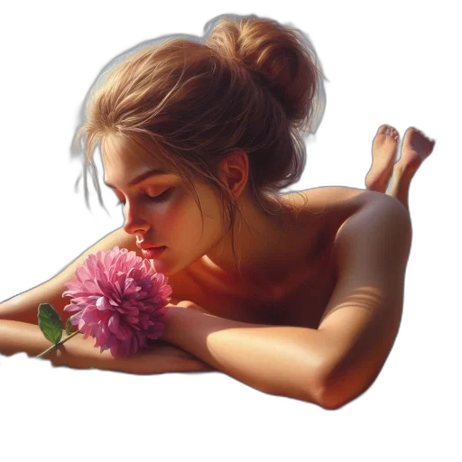 flower, jewelry, crown, face transparent PNG cut-out