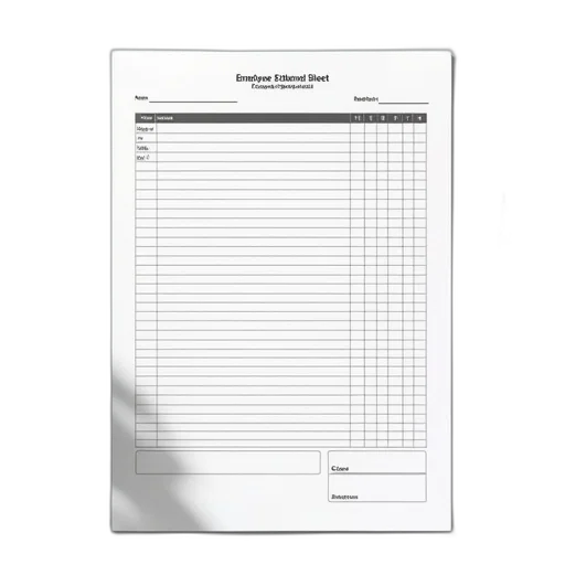 employee, attendance, sheet transparent PNG cut-out