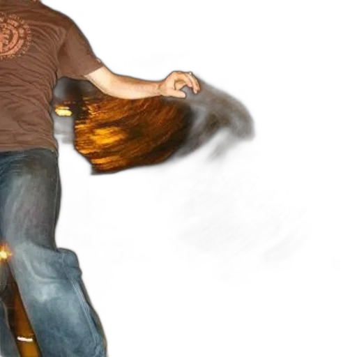 hair, staff, weapon, creature transparent PNG cut-out
