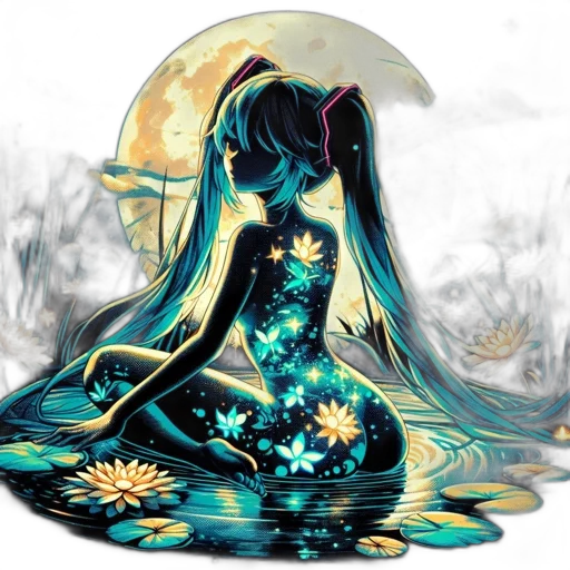 dress, creature, mask, flower transparent PNG cut-out