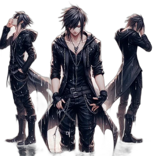 jacket, concept art, fantasy art, pixel art transparent PNG cut-out