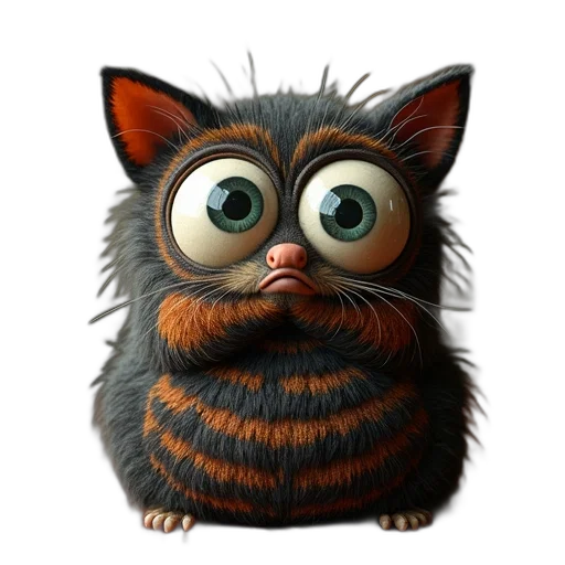 animal, creature, 3d render, concept art transparent PNG cut-out