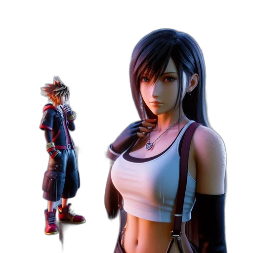 concept art, 3d render, cyberpunk, fantasy art transparent PNG cut-out