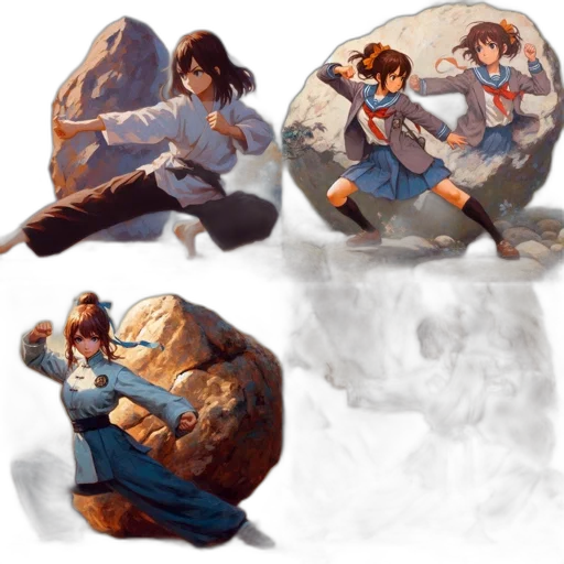 concept art, fantasy art, photorealistic, comic book art transparent PNG cut-out