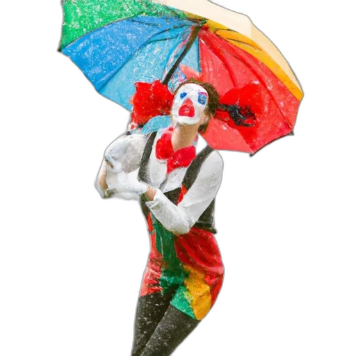 umbrella, jacket, hat, mask transparent PNG cut-out