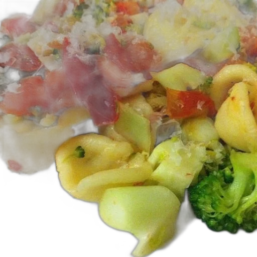 food, photorealistic, 3d render, plate transparent PNG cut-out