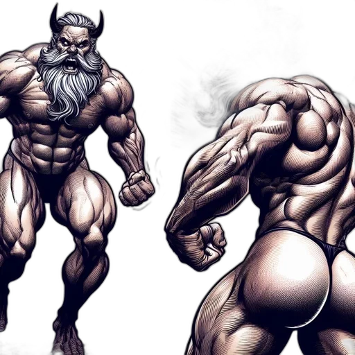 comic book art, concept art, fantasy art, photorealistic transparent PNG cut-out
