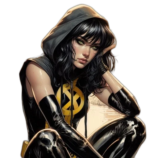 comic book art, concept art, fantasy art, photorealistic transparent PNG cut-out