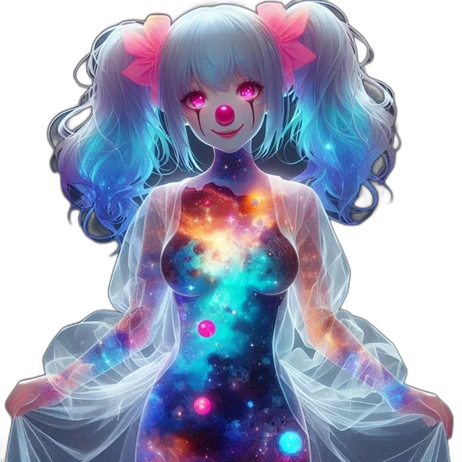 dress, robot, creature, face transparent PNG cut-out