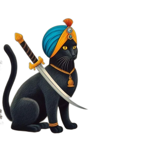 staff, sword, animal, concept art transparent PNG cut-out