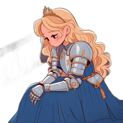 crown, sword, dress, staff transparent PNG cut-out