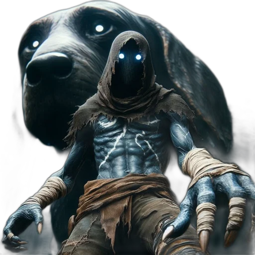 creature, animal, mask, robot transparent PNG cut-out