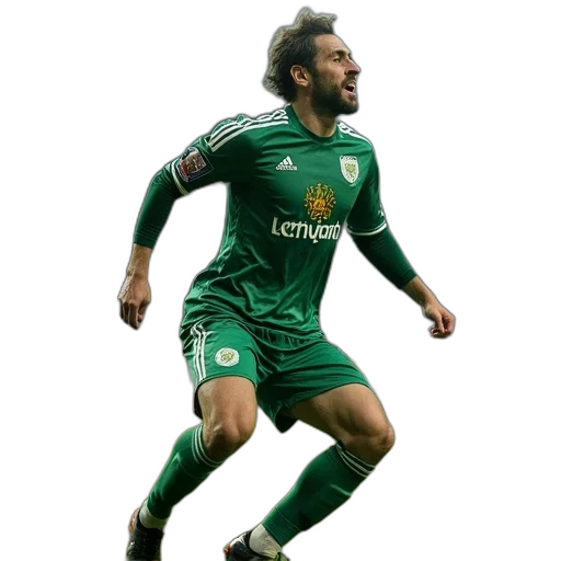 green, veteran, scored, hibs transparent PNG cut-out