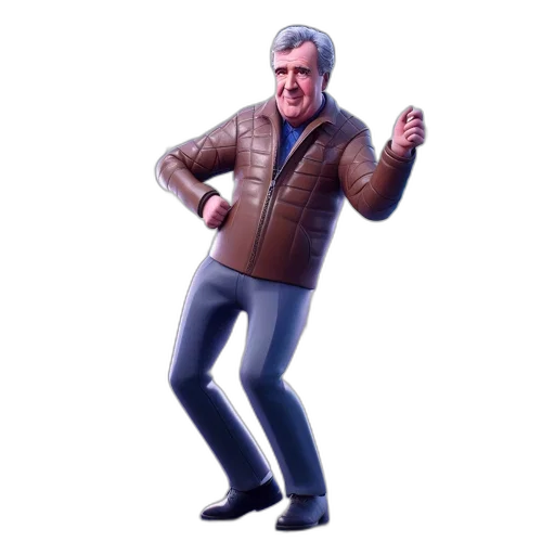 jacket, staff, creature, animal transparent PNG cut-out