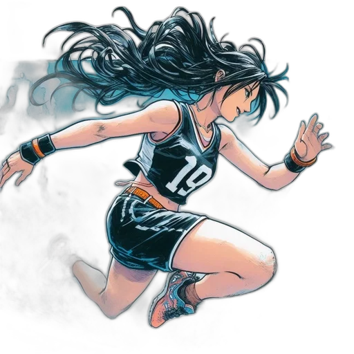 comic book art, concept art, watercolor, cartoon transparent PNG cut-out