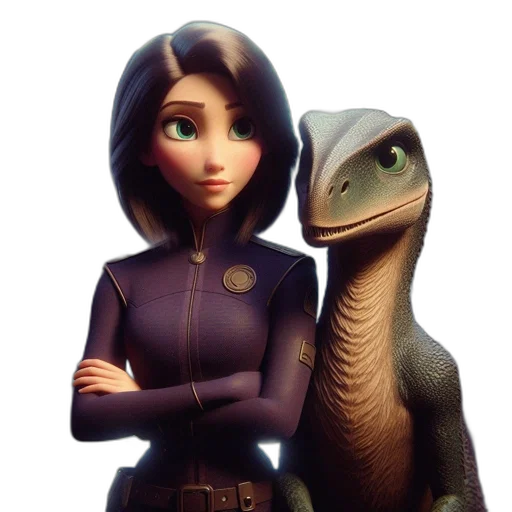 dragon, staff, animal, concept art transparent PNG cut-out