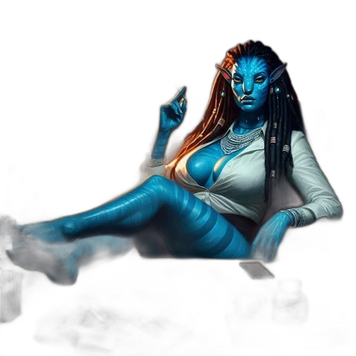 staff, creature, concept art, fantasy art transparent PNG cut-out