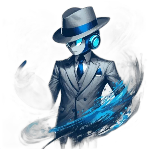 staff, hat, mask, robot transparent PNG cut-out