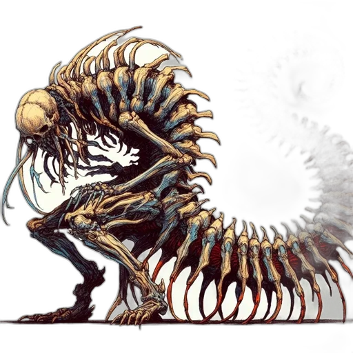 creature, dragon, animal, hair transparent PNG cut-out