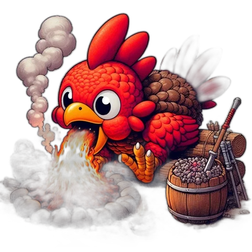 food, pixel art, concept art, fantasy art transparent PNG cut-out