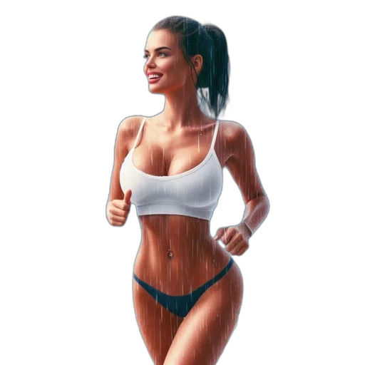 photorealistic, oil painting, concept art, 3d render transparent PNG cut-out
