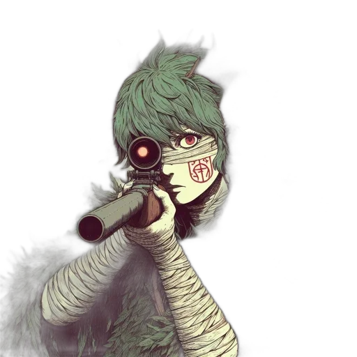 mask, weapon, creature, staff transparent PNG cut-out