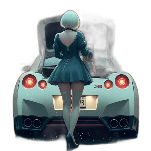 car, dress, robot, jacket transparent PNG cut-out