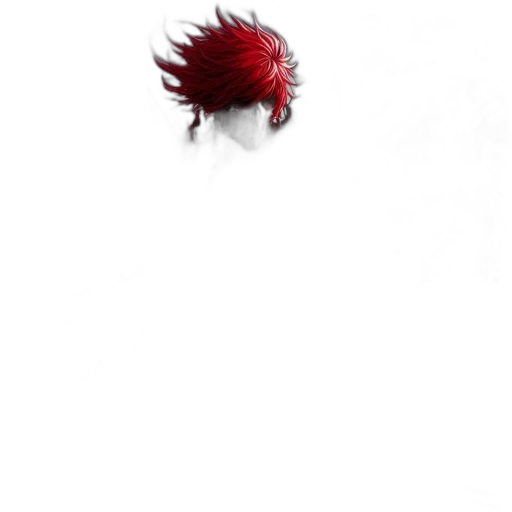 hair, dragon, crown, creature transparent PNG cut-out